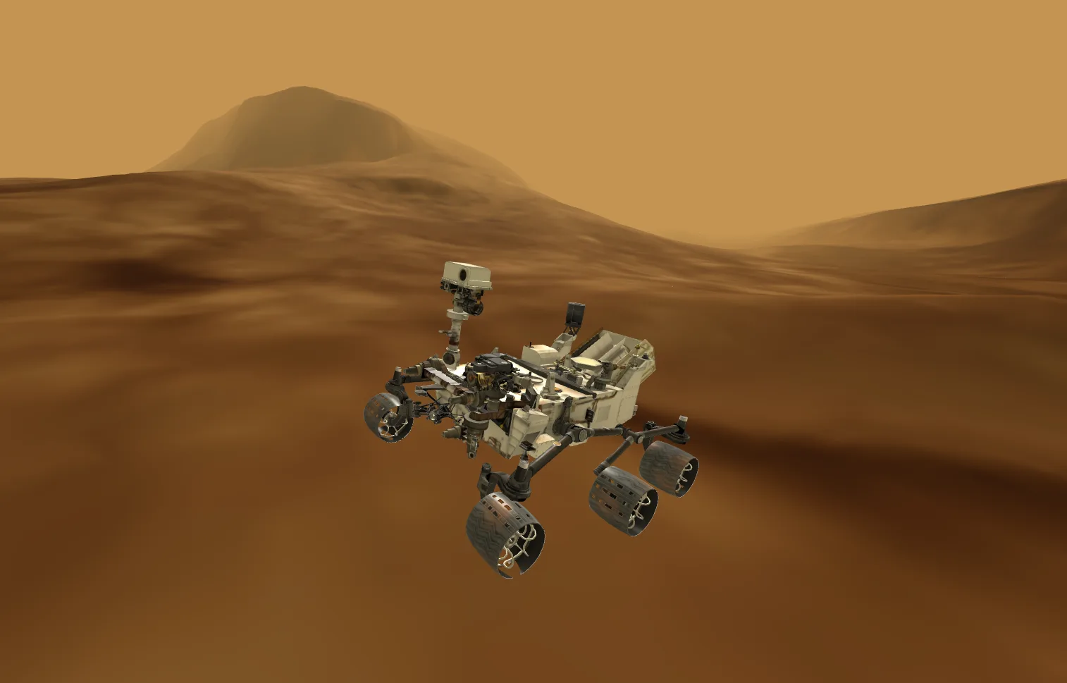 Curiosity Rover Simulation